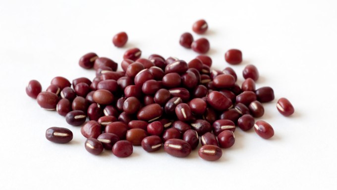 A pile of red (adzuki) beans