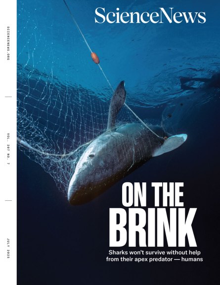 July 2025 cover of Science News